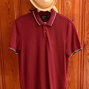 Armani Exchange polo.